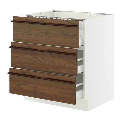 SEKTION / MAXIMERA, base cab f cktp/3 fronts/3 drawers. 1 of 2 open dialog