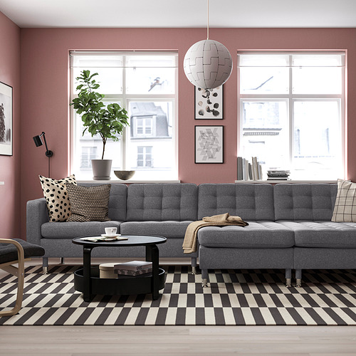 LANDSKRONA, sectional 4-seat with chaise  2 of 5 open dialog