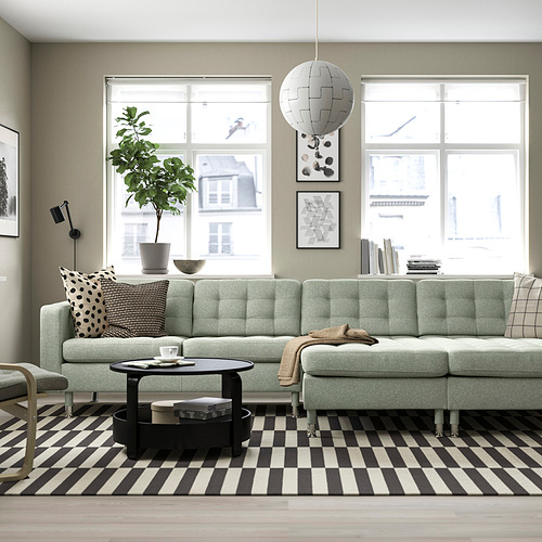 LANDSKRONA, sectional 4-seat with chaise  2 of 5 open dialog