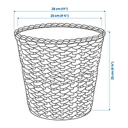 Measurement Illustration - FRIDFULL plant pot