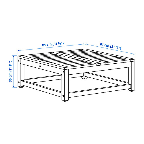 NÄMMARÖ, módulo sofá exterior. 7 de 7 open dialog