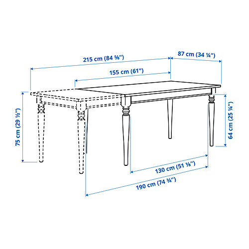 ROSENTORP, table and 4 chairs. 7 of 8 open dialog