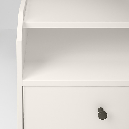 HAUGA, 2-drawer chest 5 of 6 open dialog