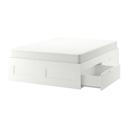 BRIMNES, bed frame with storage 1 of 8 open dialog
