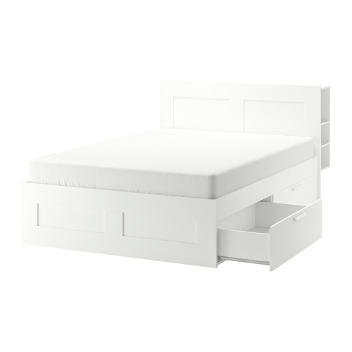 BRIMNES, estructura cama con almacenamiento 1 de 9 open dialog