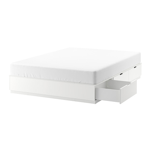 NORDLI, bed frame with storage 1 of 6 open dialog