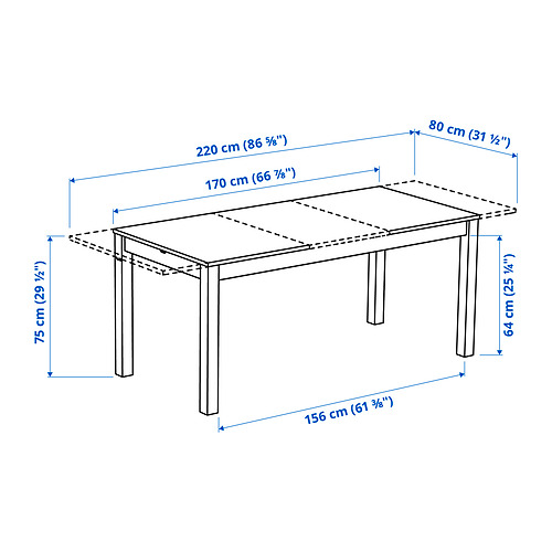 ÅLHULT, extendable table 6 of 6 open dialog