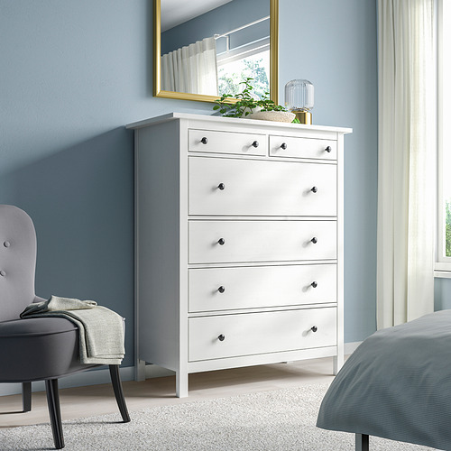 HEMNES, cómoda  7 de 7 open dialog