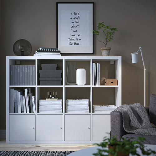 KALLAX, shelf unit with 4 inserts 4 of 8 open dialog