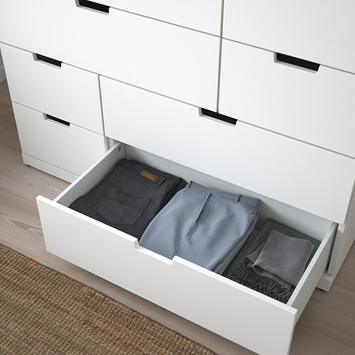 NORDLI, 12-drawer chest 7 of 7 open dialog