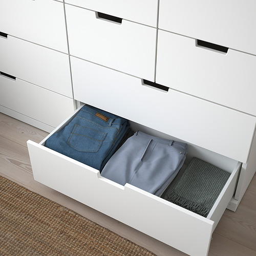 NORDLI, 12-drawer chest 6 of 8 open dialog