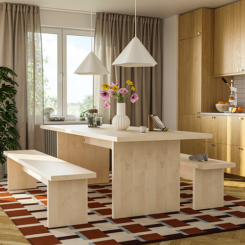 BERGSHYTTAN / BERGSHYTTAN, mesa con 2 bancos. 2 de 8 open dialog