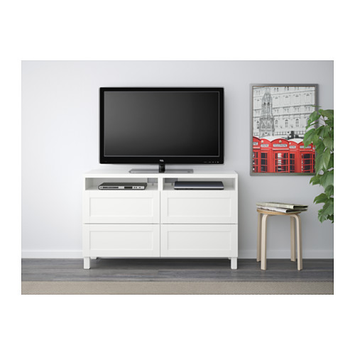 BESTÅ, TV unit with drawers. 2 of 6 open dialog