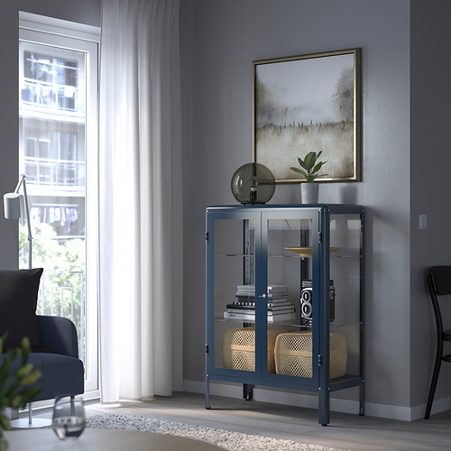 FABRIKÖR, glass-door cabinet 2 of 9 open dialog