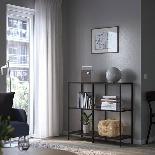 VITTSJÖ, shelf unit 2 of 6 open dialog