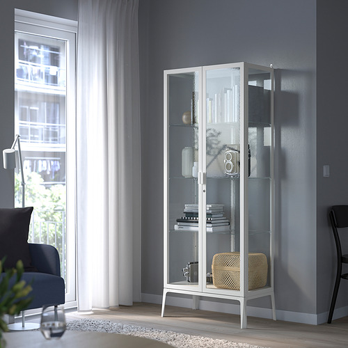 MILSBO, glass-door cabinet 2 of 7 open dialog
