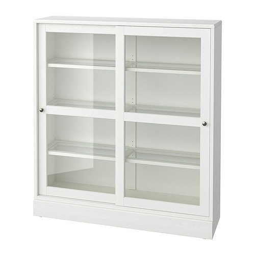 HAVSTA, glass-door cabinet with base 1 of 5 open dialog
