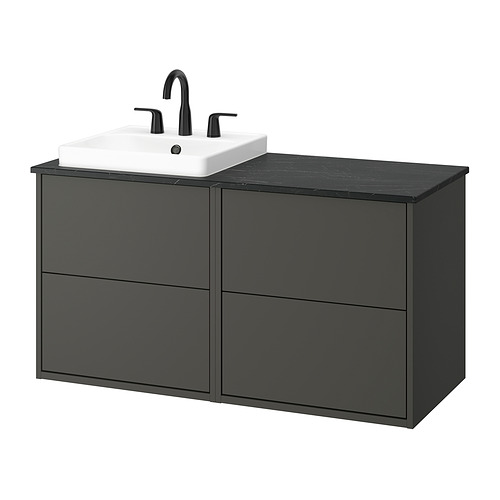 HAVBÄCK / ORRSJÖN, Bathroom vanity with sink & faucet 1 of 8 open dialog
