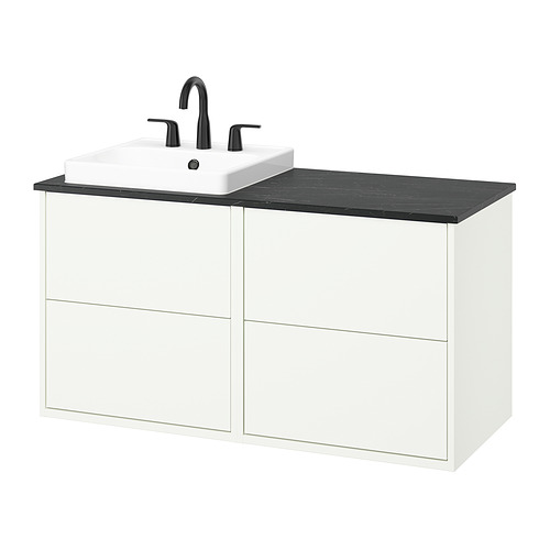 HAVBÄCK / ORRSJÖN, Bathroom vanity with sink & faucet 1 of 8 open dialog