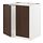 Select colour variation: white/Sinarp brown