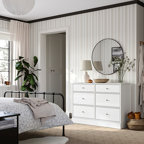 HAVSTA, 6-drawer dresser. 3 of 8 open dialog