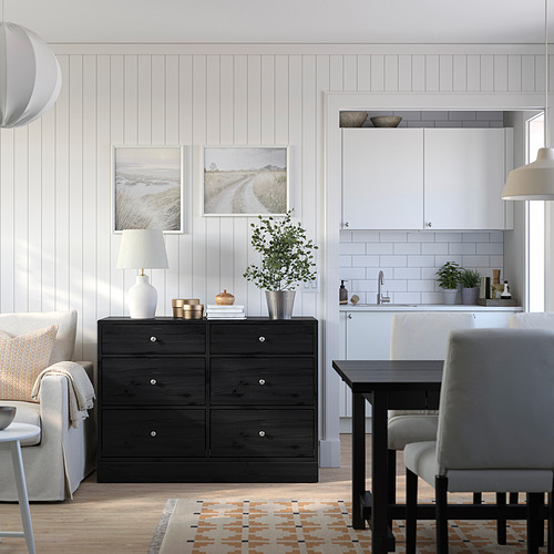 HAVSTA, 6-drawer dresser. 3 of 8 open dialog