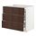 Select colour variation: white/Sinarp brown