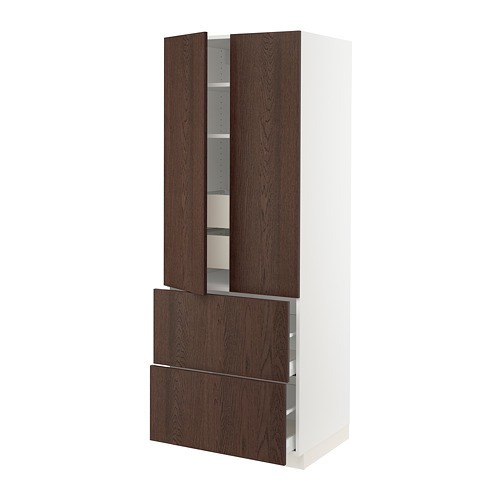 SEKTION / MAXIMERA, high cab w 2drs/2 fronts/4 drawers 1 of 3 open dialog