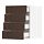 Select colour variation: white/Sinarp brown