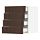 Select colour variation: white/Sinarp brown