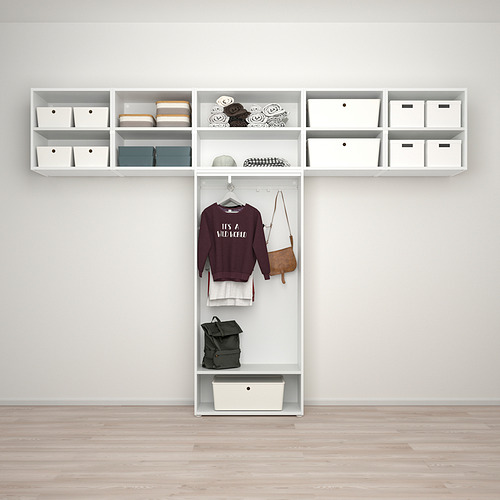 PLATSA, wardrobe with 8 doors 4 of 4 open dialog