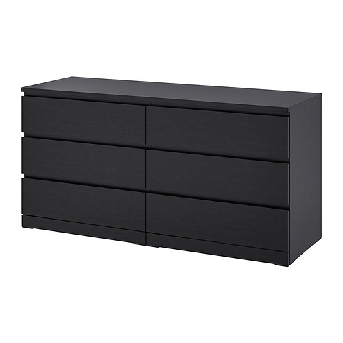 MALM, 6-drawer dresser 1 of 5 open dialog
