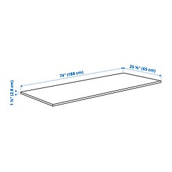 Measurement Illustration - EKBACKEN countertop