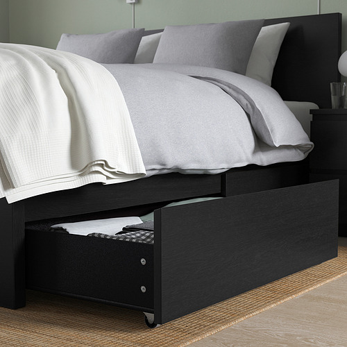 MALM, high bed frame/2 storage boxes 8 of 11 open dialog