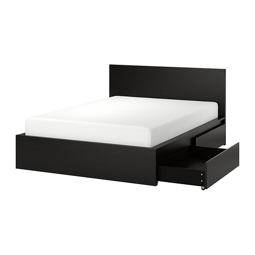 MALM, high bed frame/2 storage boxes 1 of 11 open dialog