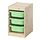 Select colour variation: light white stained pine/light green