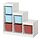 Current variation: white light blue/red