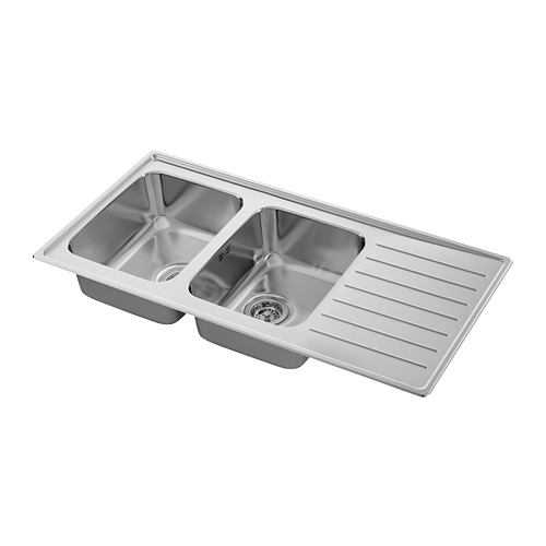 fregadero 2 senos ikea