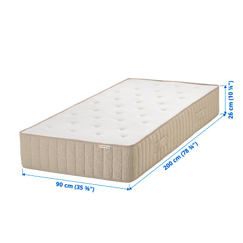 VATNESTRÖM, pocket spring mattress 12 of 12 open dialog
