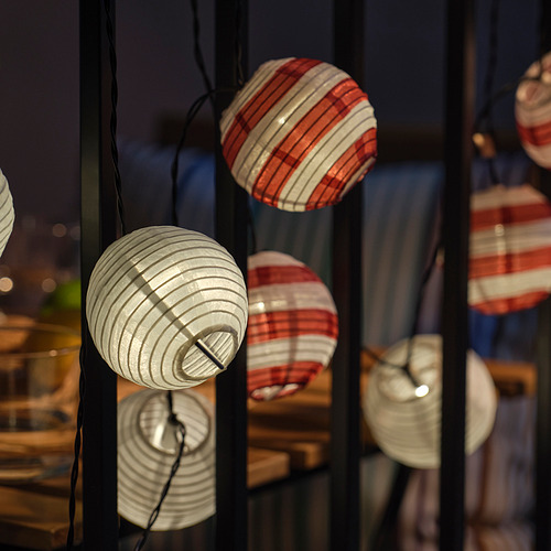 SOLVINDEN, LED string light with 12 lights. 3 of 8 open dialog