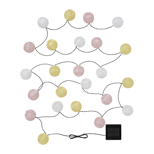 SOLVINDEN, LED string light with 24 lights. 1 of 6 open dialog