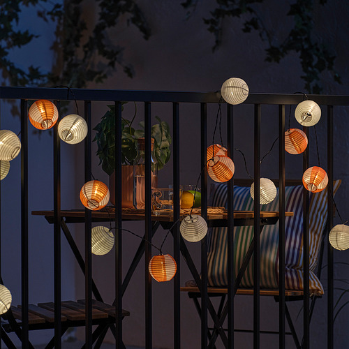 SOLVINDEN, LED string light with 24 lights. 3 of 6 open dialog