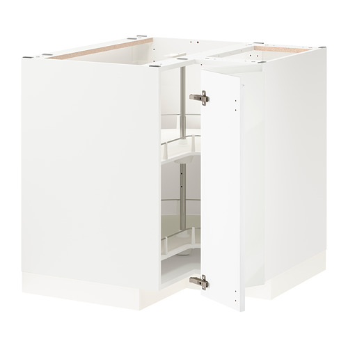METOD, kitchen corner base cabinet with carousel 1 of 3 open dialog
