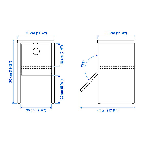 IKEA PS 2026, nightstand. 9 of 9 open dialog
