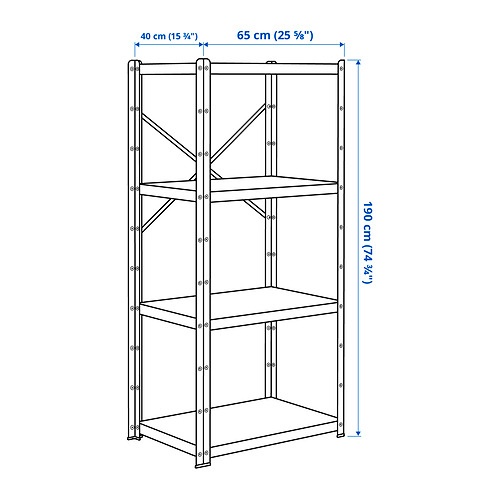 BROR, shelving unit 6 of 6 open dialog