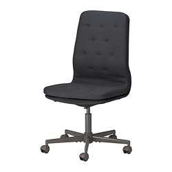 MULLFJÄLLET, silla reunión con ruedas, Naggen gris oscuro