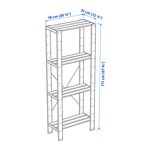 HEJNE, shelf unit 4 of 4 open dialog