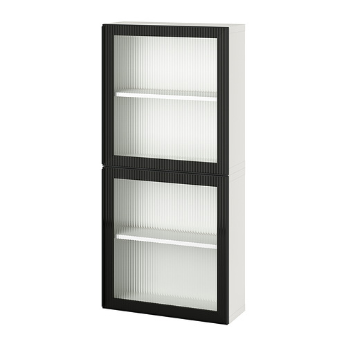 BESTÅ, wall cabinet with 2 doors 1 of 5 open dialog