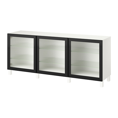 BESTÅ, storage combination with doors 1 of 6 open dialog