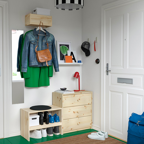 RAGGBERG, coat rack with shelf. 3 of 6 open dialog